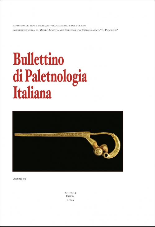 Bullettino di Paletnologia Italiana 99 (2011-2015). La Fibula